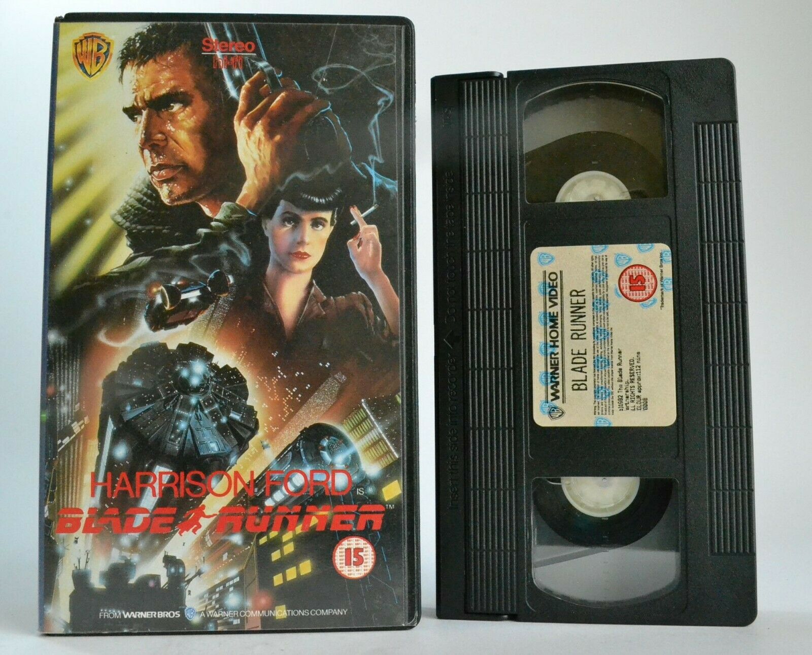 Blade Runner: Futuristic Android Action - Harrison Ford/Rutger Haurer - Pal VHS-