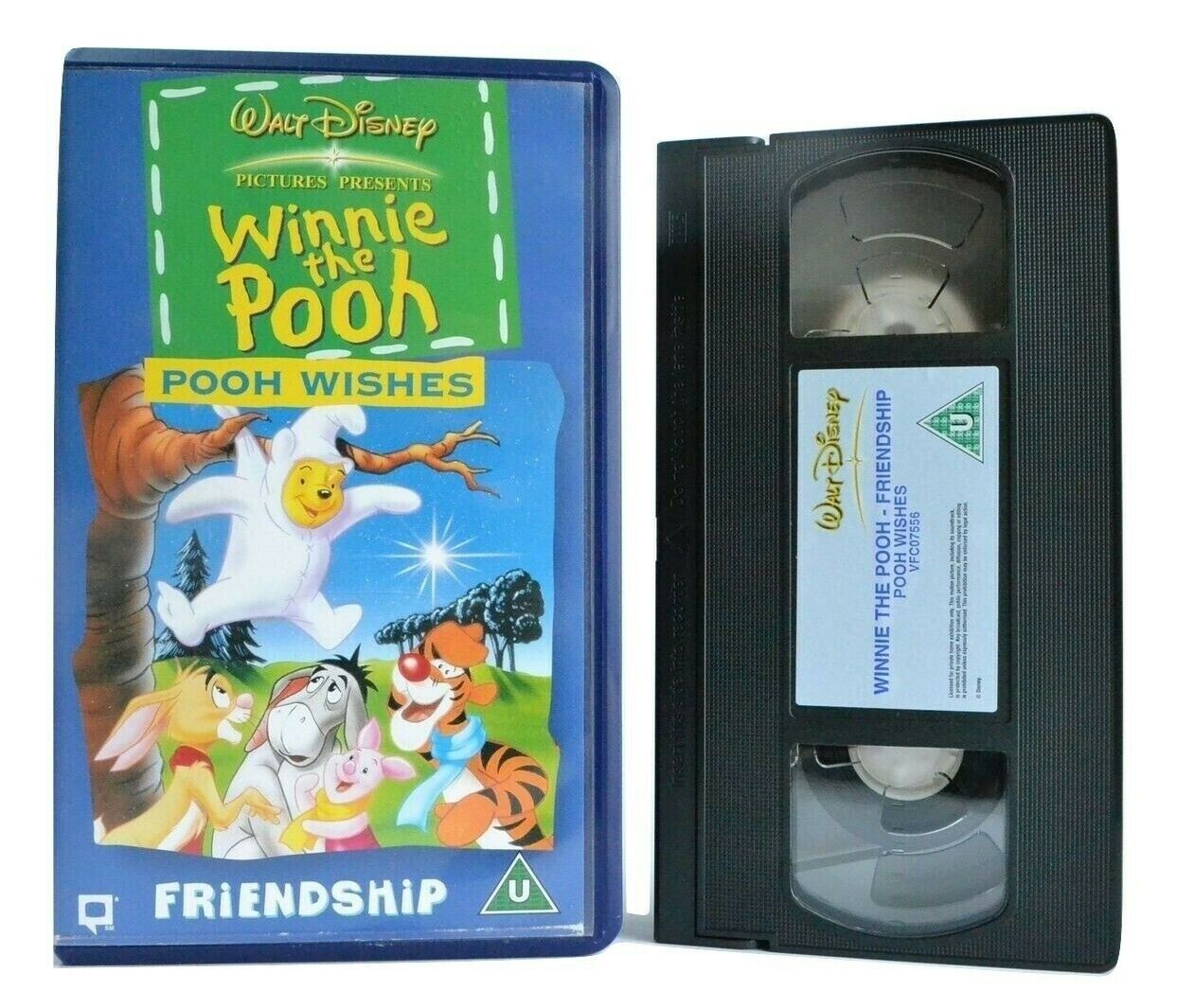 Winnie The Pooh: Pooh Wishes - Walt Disney - Animated - A.A.Milne - Kids - VHS-