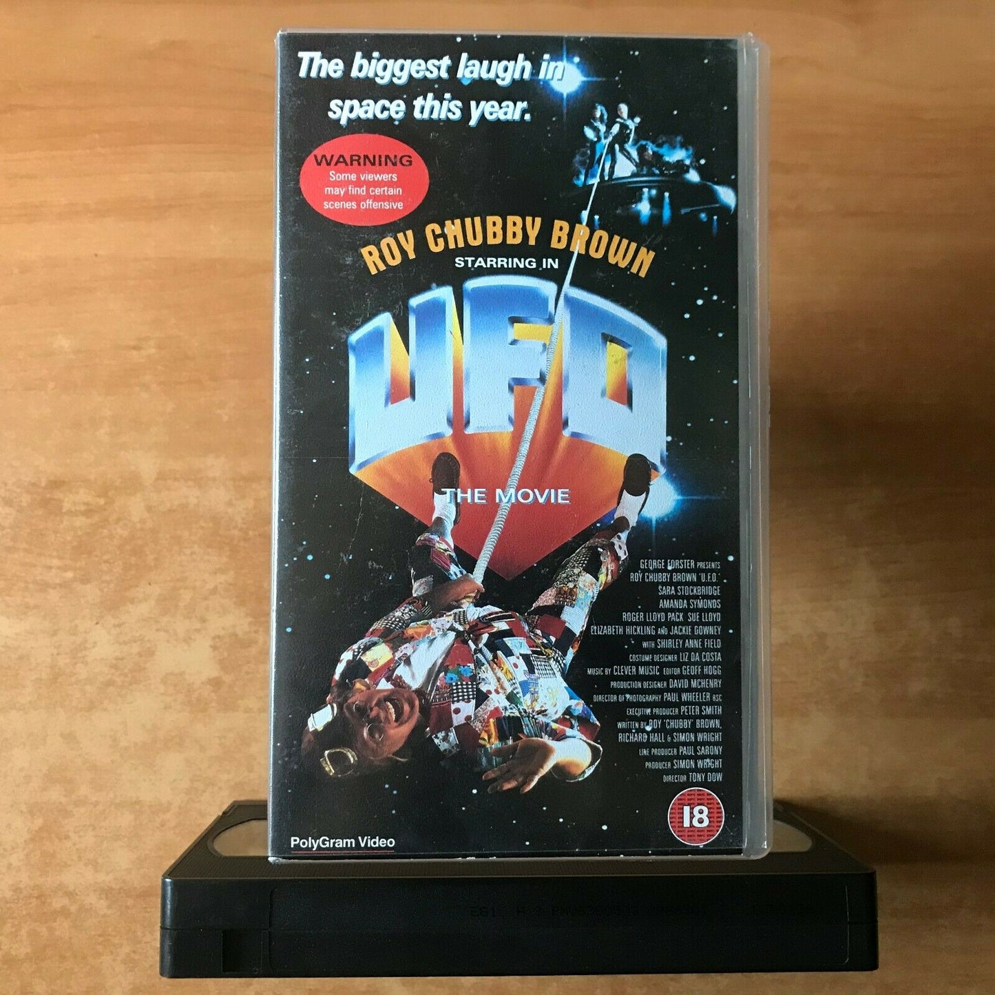 UFO: The Movie (1993) Sci-Fi - Spoof Comedy - Roy "Chubby" Brown - Pal VHS-