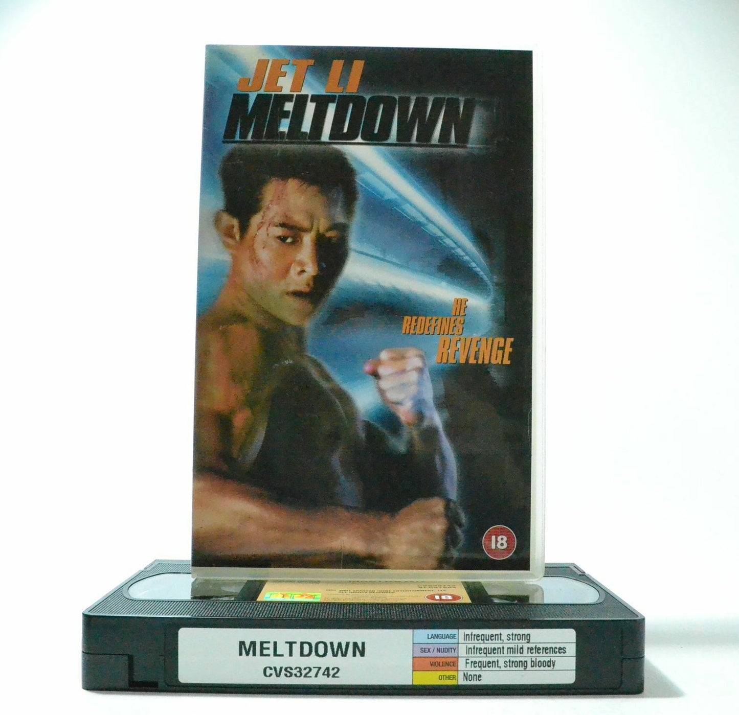 Jet Li: Meltdown - Action/Martial Arts (2001) - Large Box - Ex-Rental - Pal VHS-