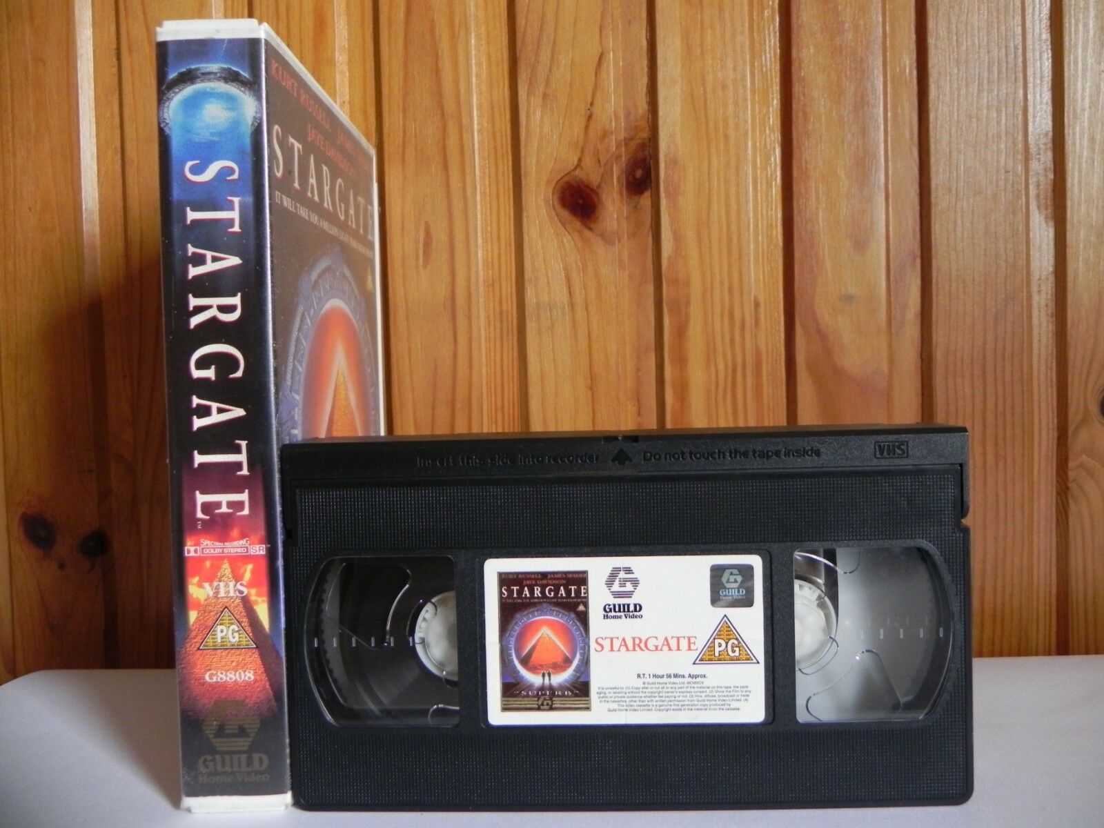 Stargate (1994): Sci-Fi [Large Box] Rental - Kurt Russel / James Spader - Pal VHS-