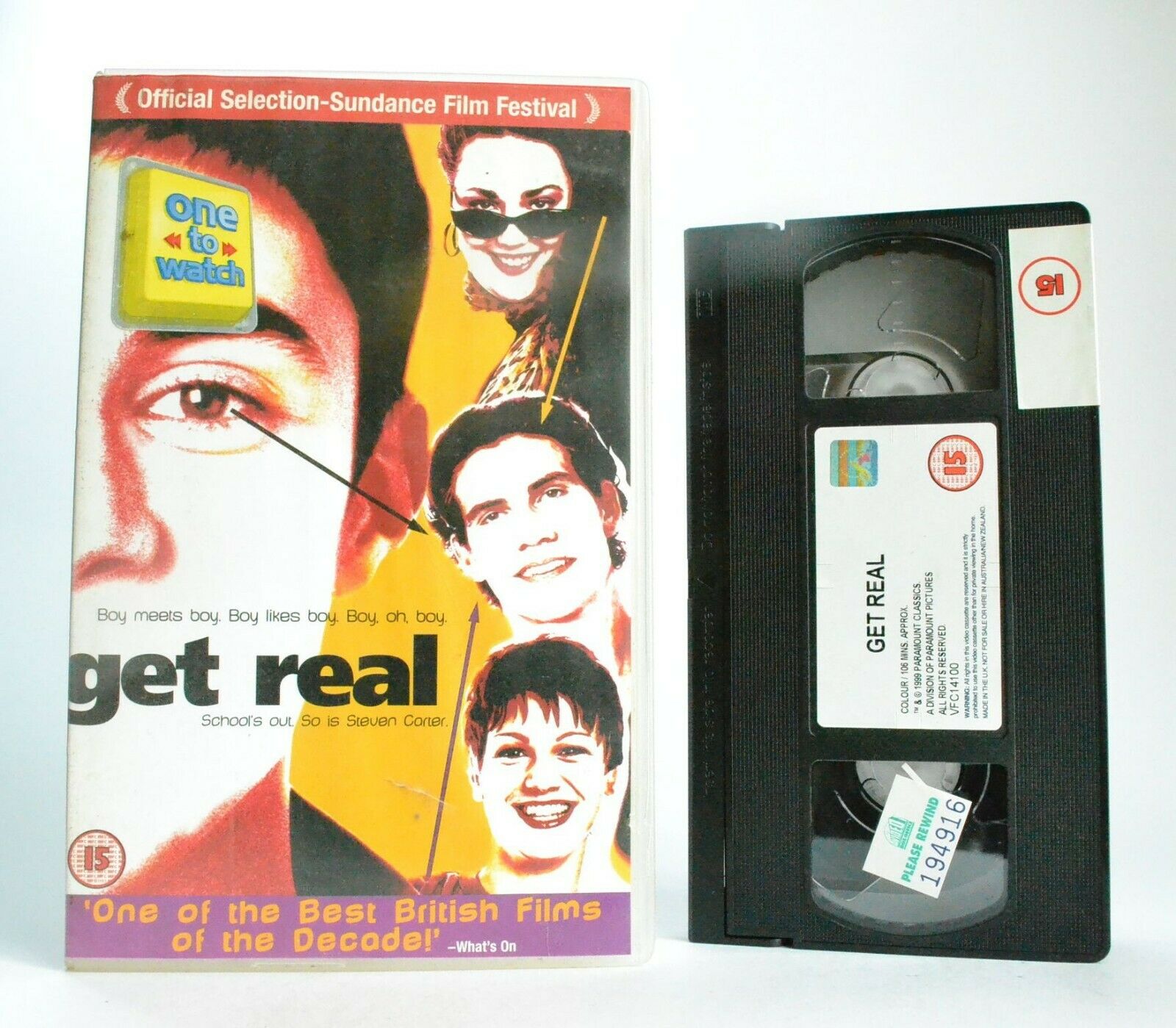 Get Real: British Independent Comedy (1999) - Large Box - Ben Silverstone - VHS-