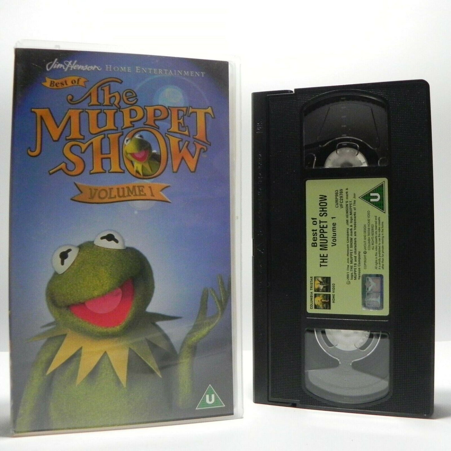 Muppet Show - Vol.1 - Best Of - Film Heroes - Roger Moore - Mark Hamill - VHS-