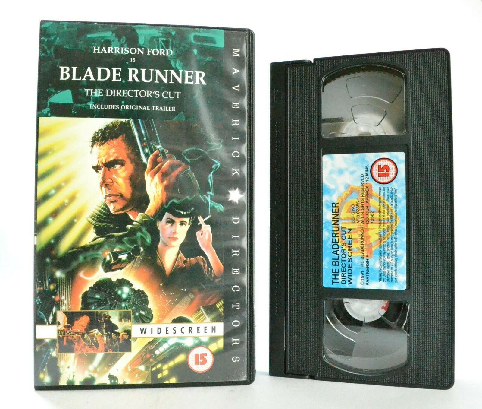 Blade Runner (1991): The Director's Cut [Widescreen] Sci-Fi Action - Pal VHS-