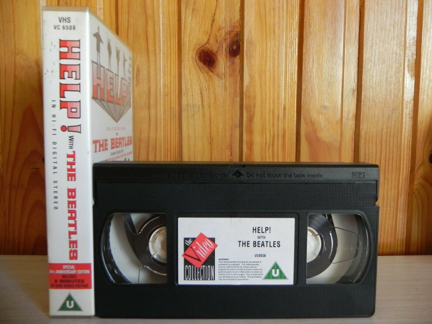 Help! - The Beatles - Special 30th Anniversary Edition - Bonus Footage - VHS-