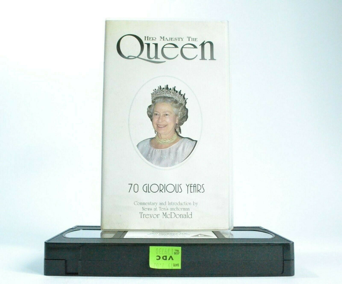 Her Majesty The Queen: 70 Glorious Years - Documentary - Trevor McDonald - VHS-