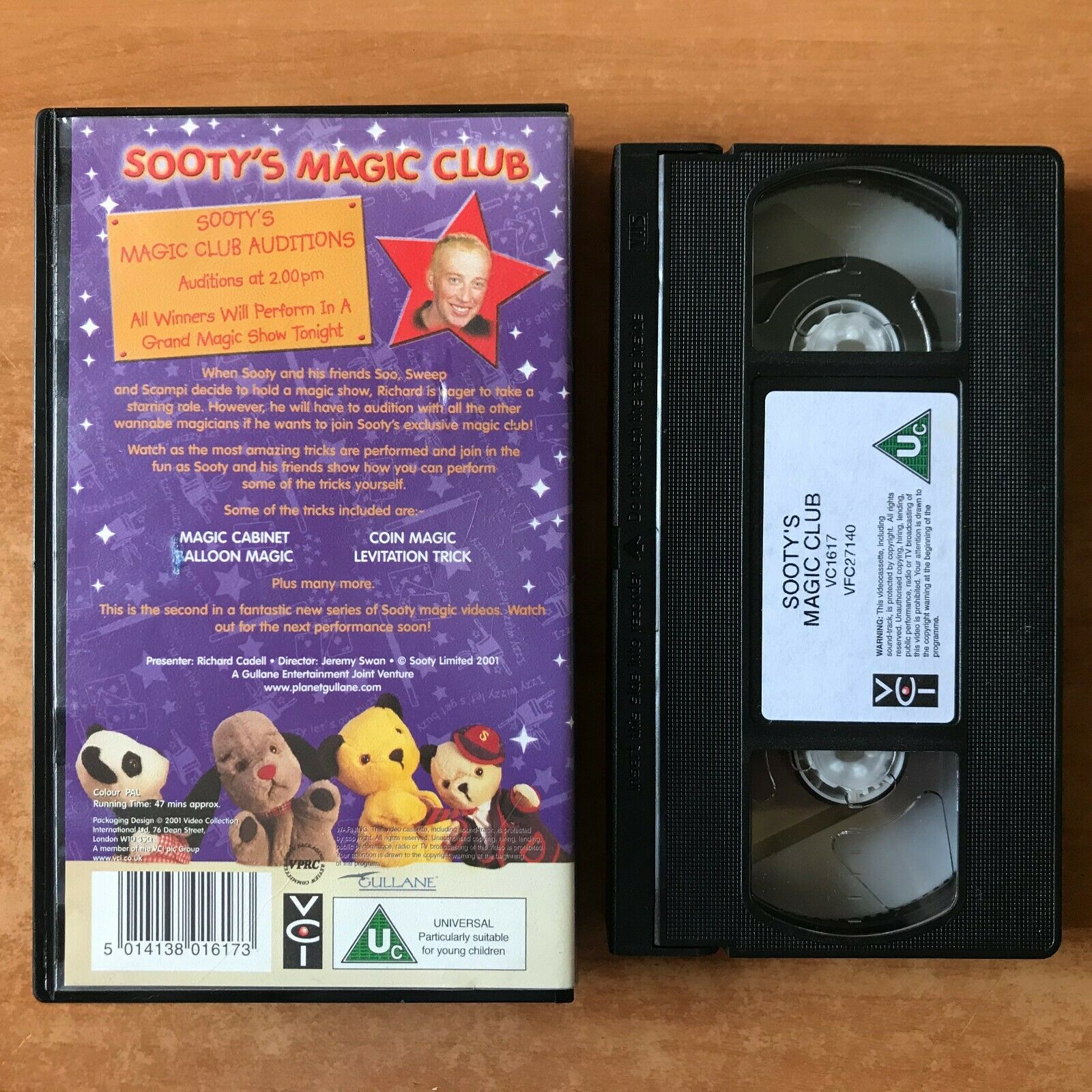 Sooty Magic: Sooty's Magic Club; [Richard Cadell] Educational - Children's - VHS-