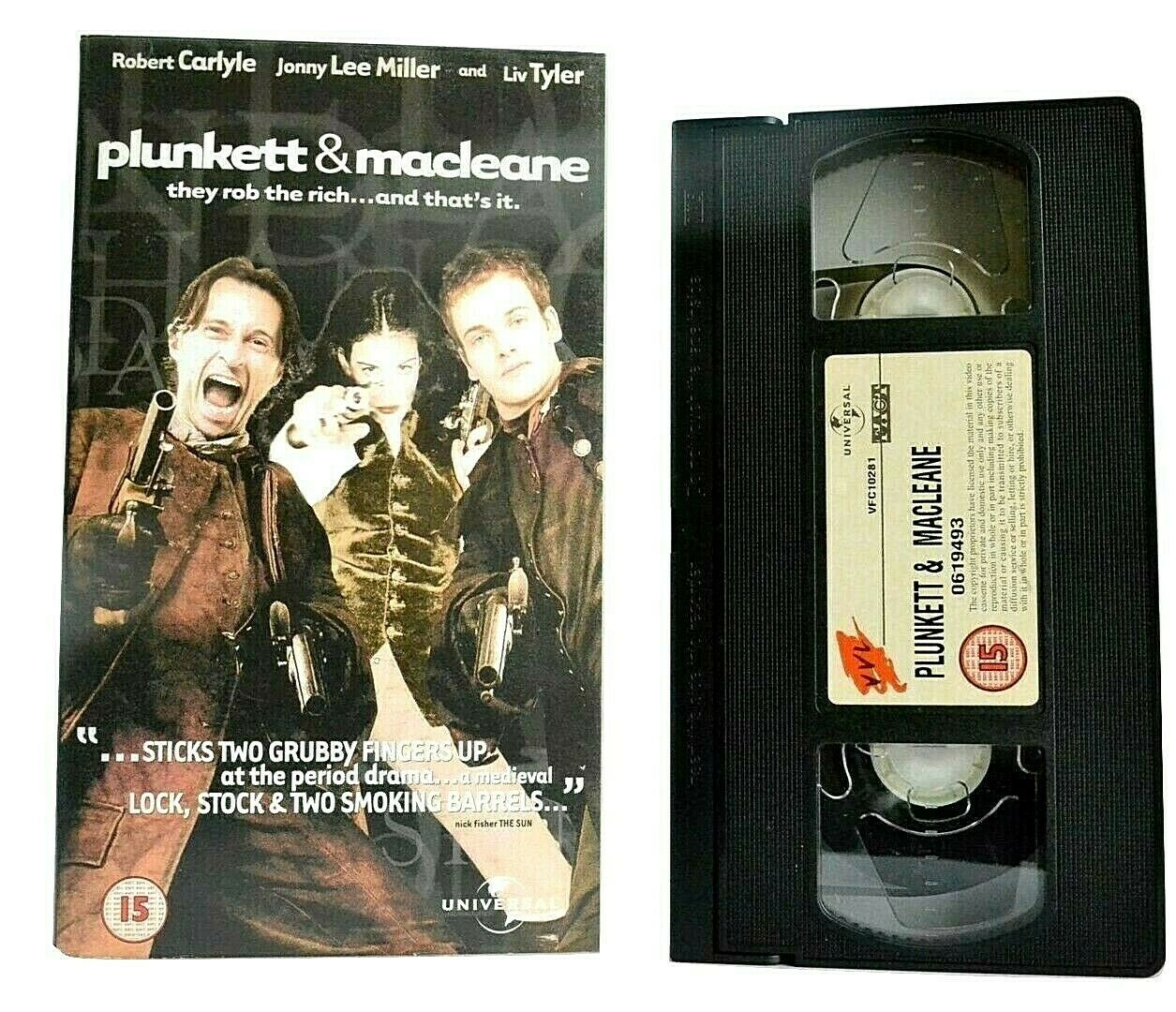 Plunkett And Macleane (1999): British Adventure Film - Jonny Lee Miller - VHS-
