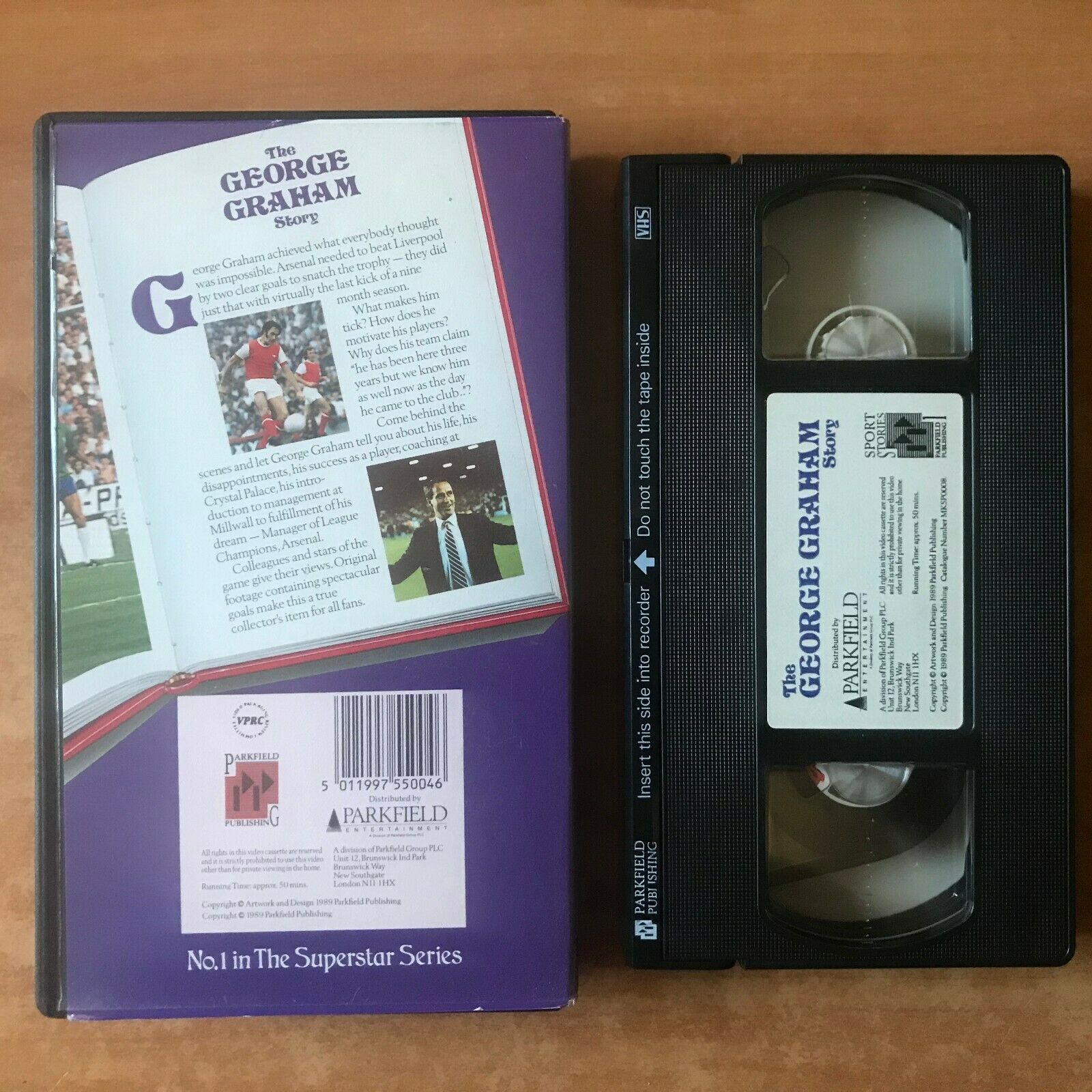 The George Graham Story: Making The Dream Come True [Sport Stories] Pal VHS-