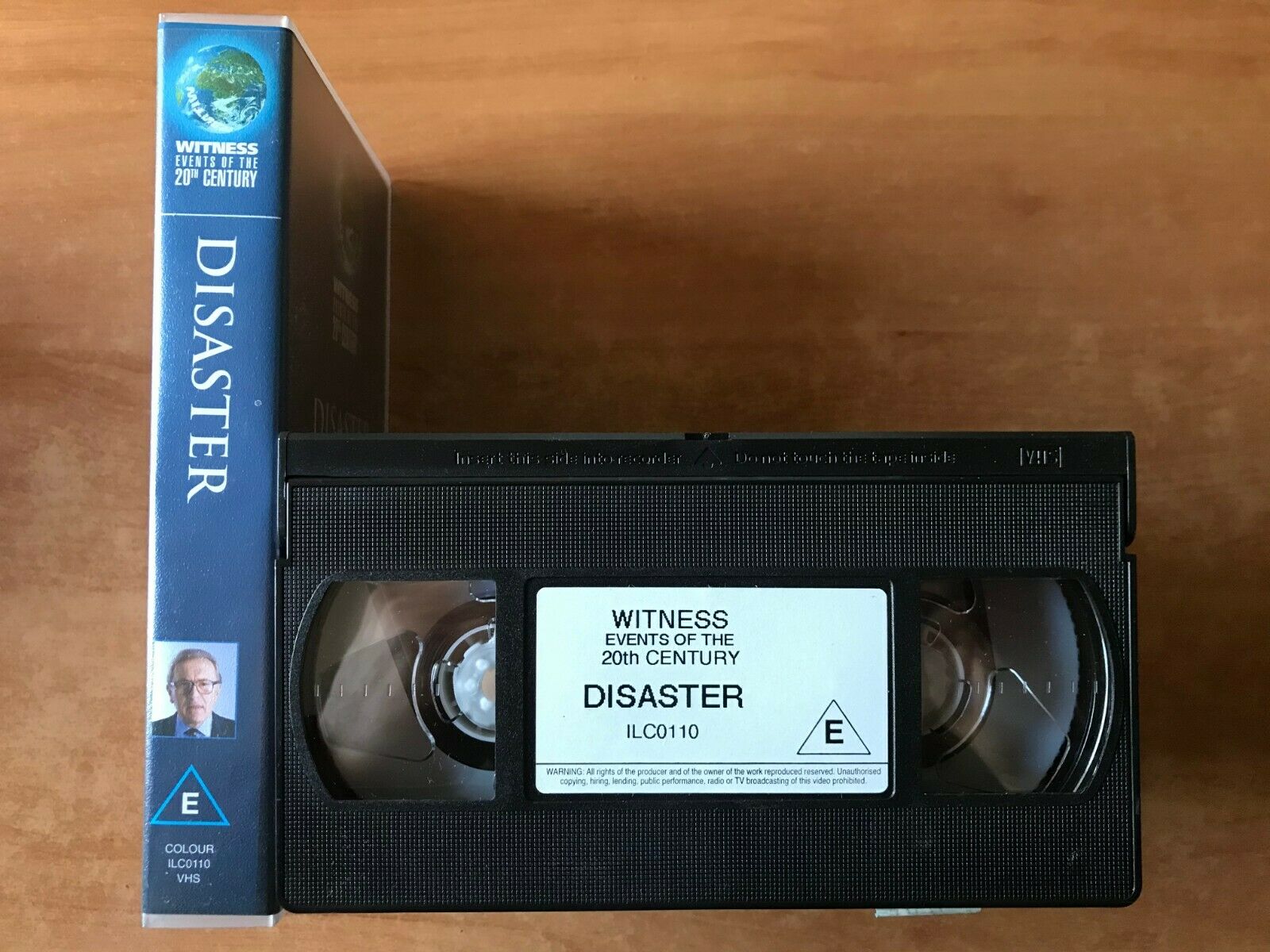 Disaster: Nature's Revenge [Sir David Frost]: Earthquakes - Chernobyl - Pal VHS-