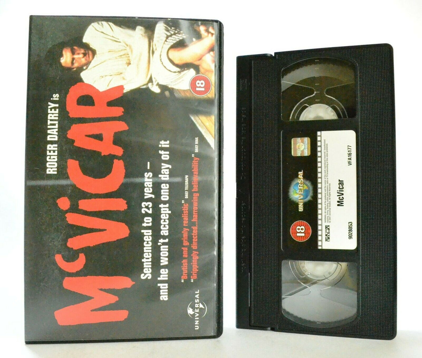 McVicar: Based On True Story - British Drama (1980) - Roger Daltrey - Pal VHS-