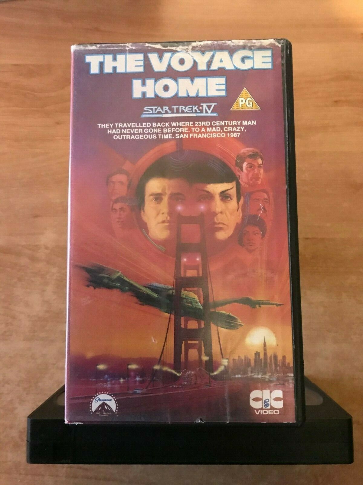 Star Trek 4: The Voyage Home (1986): Space Opera - Leonard Nimoy - Pal VHS-