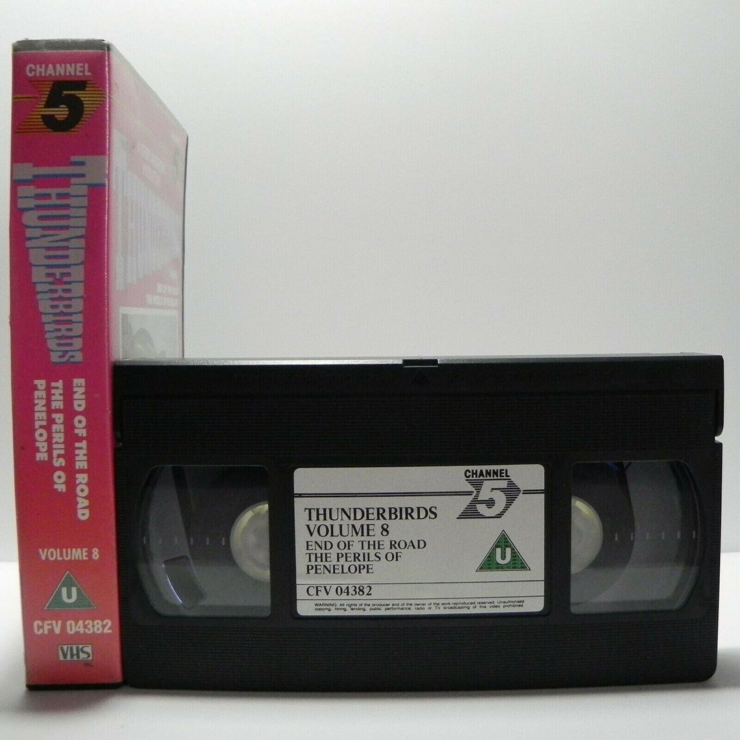 Thunderbirds - Vol.8 - End Of The Road - Animated - Fantasy - Children's - VHS-