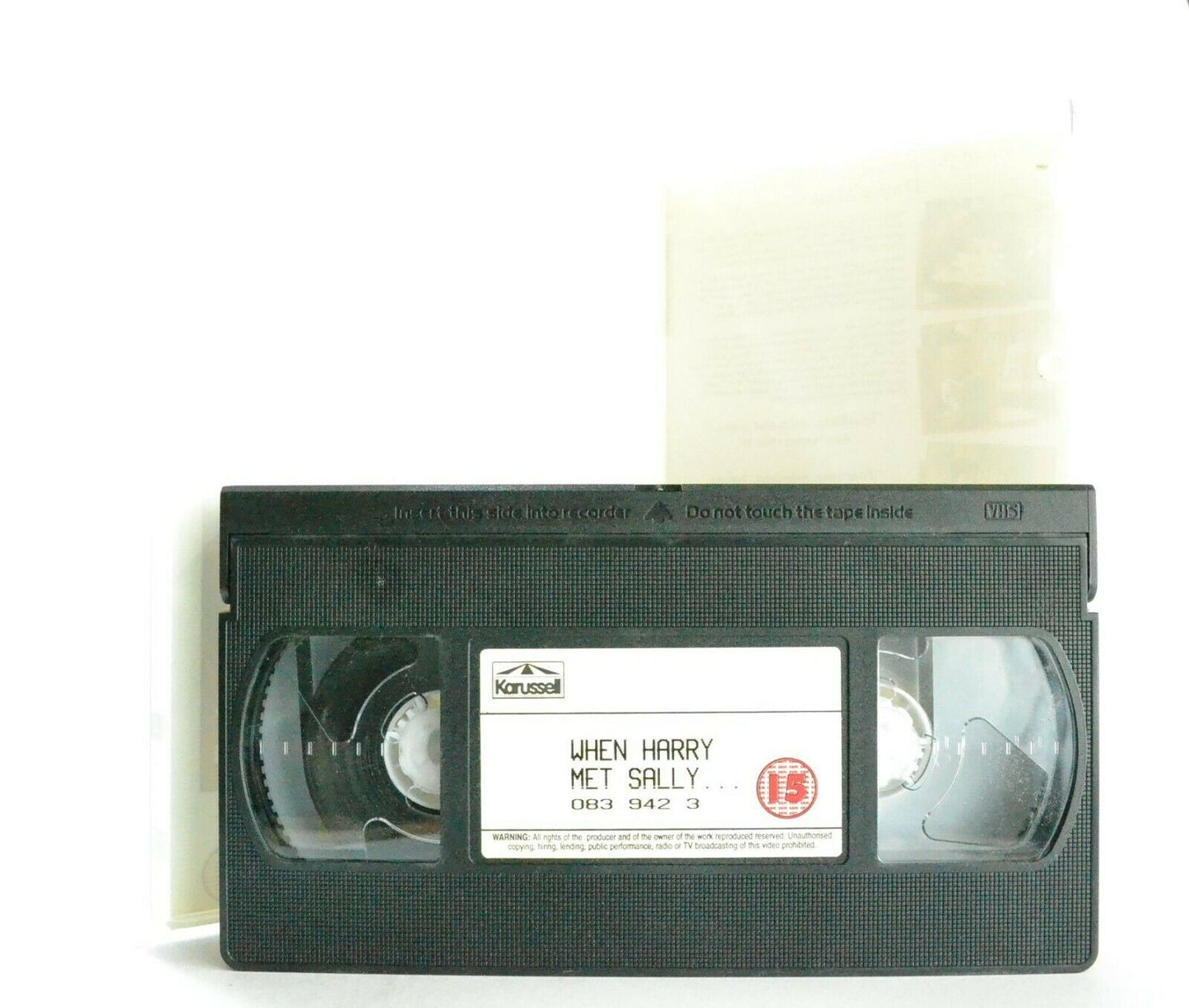When Harry Met Sally: A R.Reiner Film - Romantic Comedy - B.Crystal/M.Ryan - VHS-