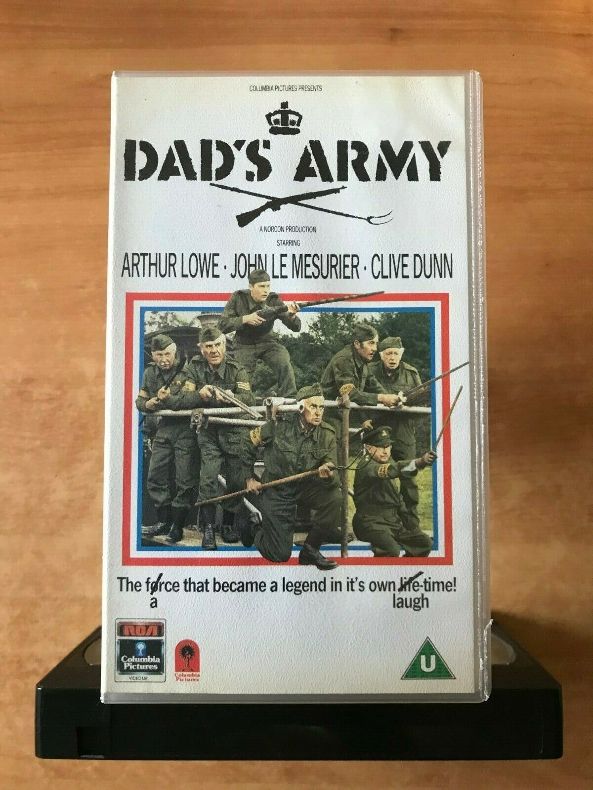 Dad's Army (1971): War Comedy - World War 2 - Arthur Lowe - Clive Dunn - VHS-