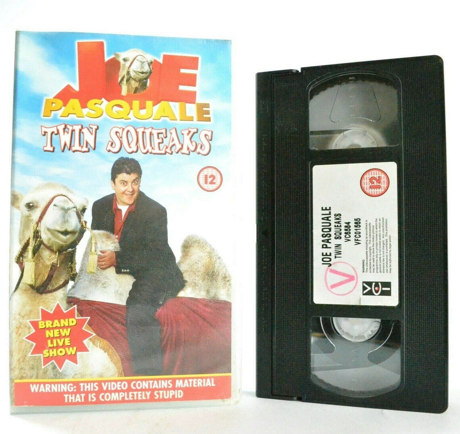 Joe Pasquale: Twin Squeaks - Comedy - Classic Live Show - Hilarious - Pal VHS-