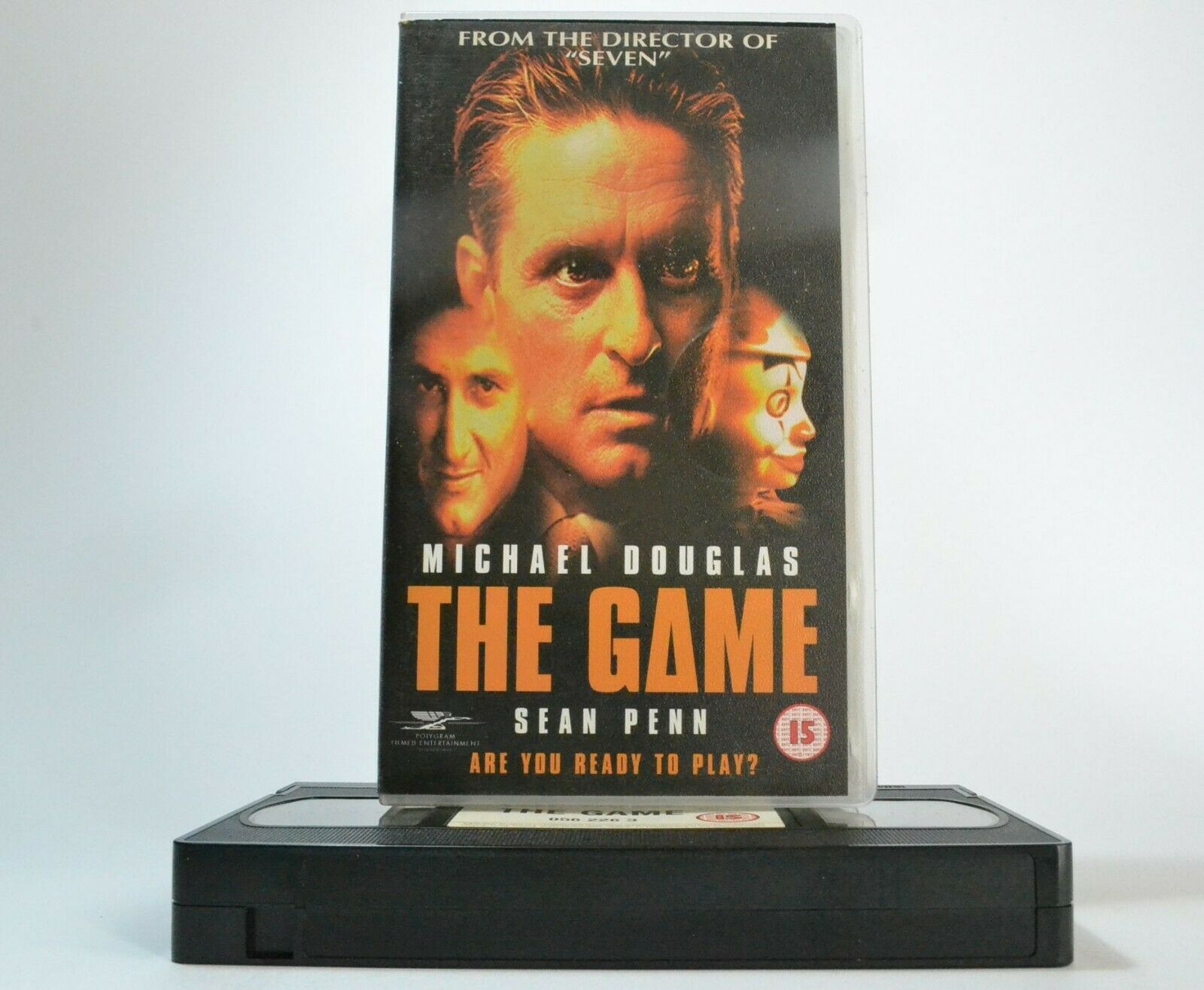 The Game (1997); <David Fincher> Neo-Noir Mystery Thriller - Sean Penn - Pal VHS-