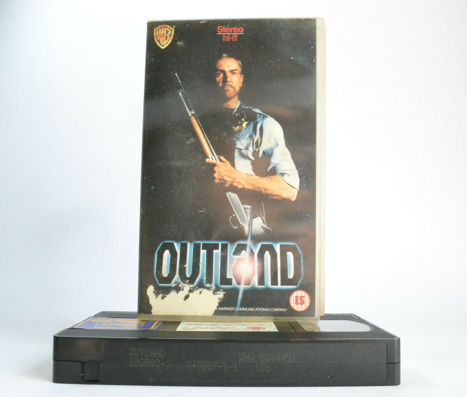 Outland (aka Odlegly Lad): Sean Connery - (1981) Brit Sci-Fi - Thriller - VHS-