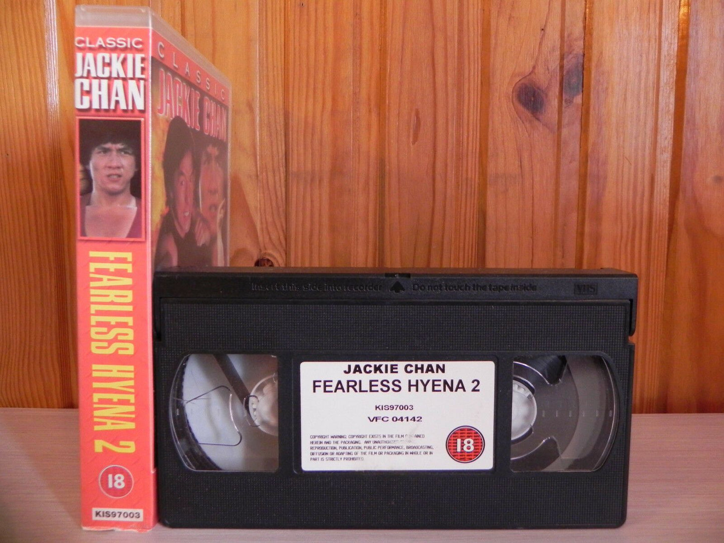 Fearless Hyena 2 - Jackie Chan - Kung-Fu - Vengence - KIS97003 - VHS - Video-