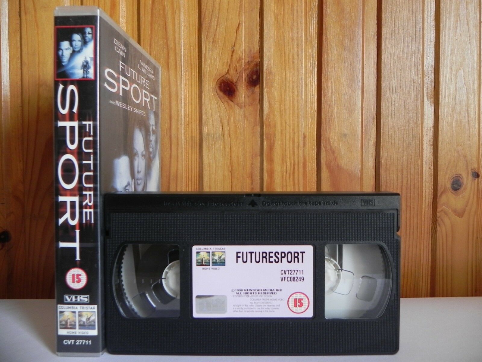 Future Sport - Columbia - Large Box - Sci-Fi - Ex-Rental - Dean Cain - Pal VHS-