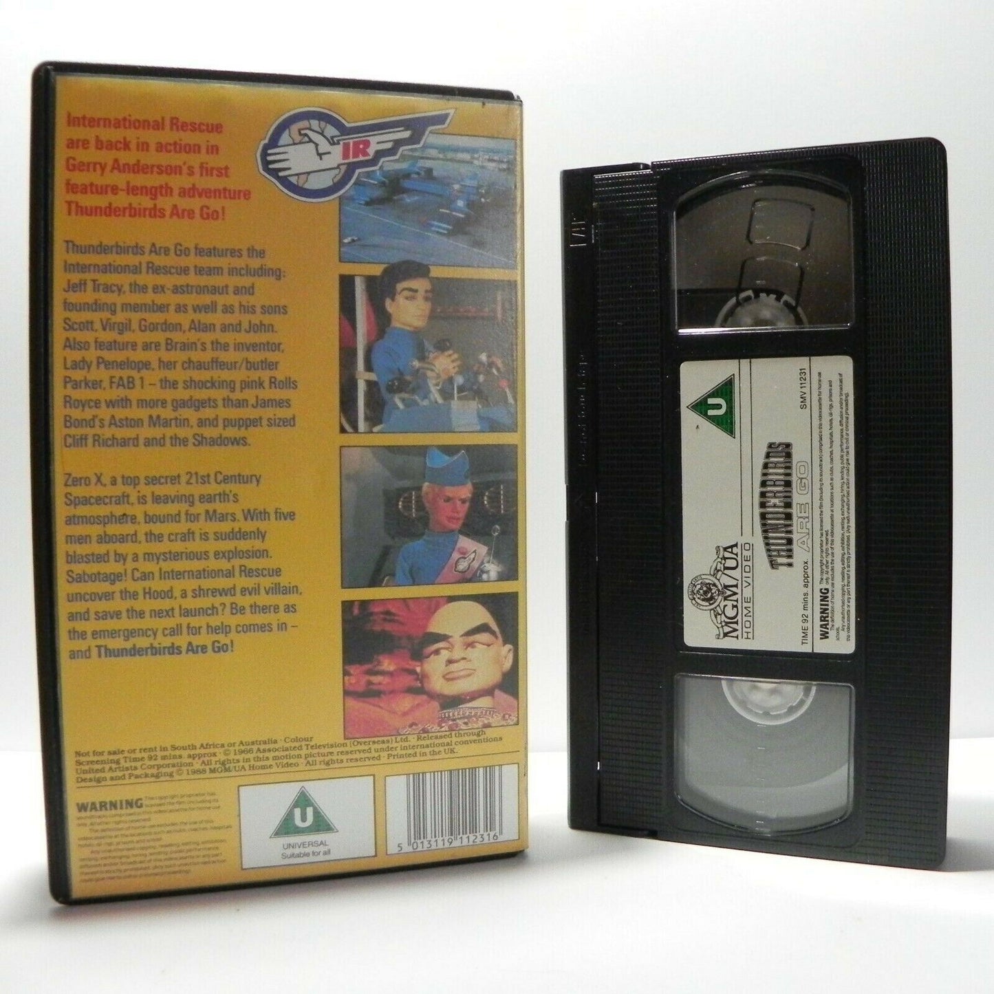 Thunderbirds Are Go: The Movie - Animated - Action Adventure - Children's - VHS-