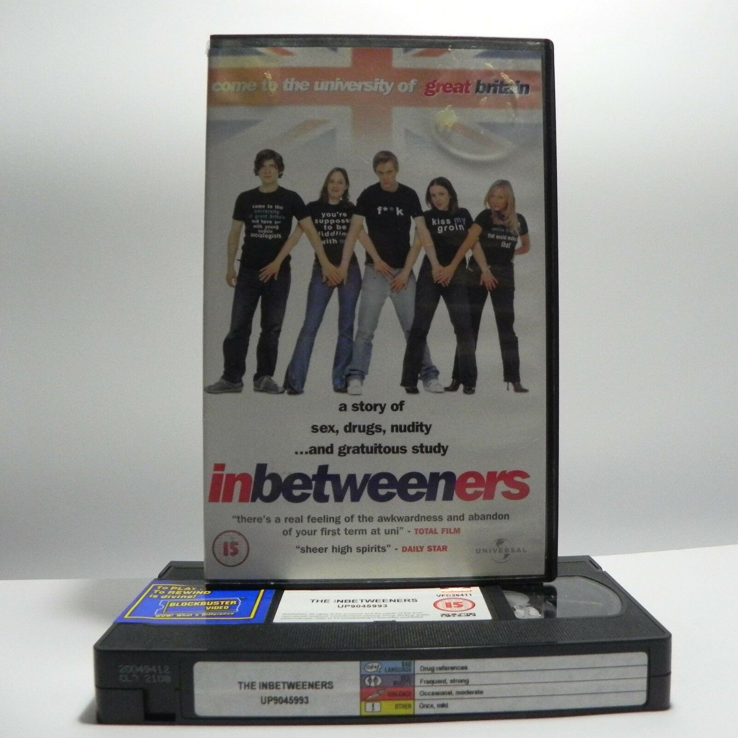 InBetweenErs - Universal - Large Box - British University Experience - Pal VHS-