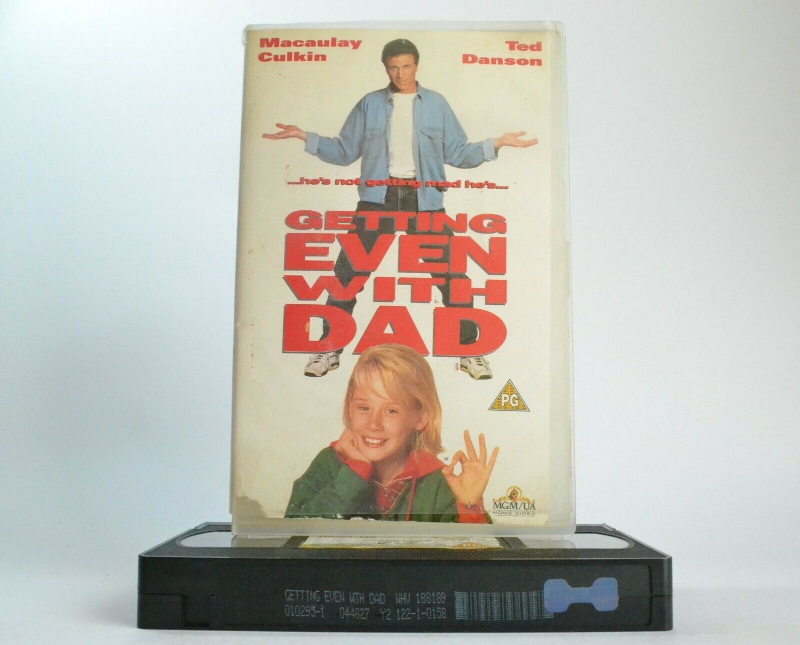 Getting Even With Dad: Family Disaster - Large Box - Macaulay Culkin - Pal VHS-