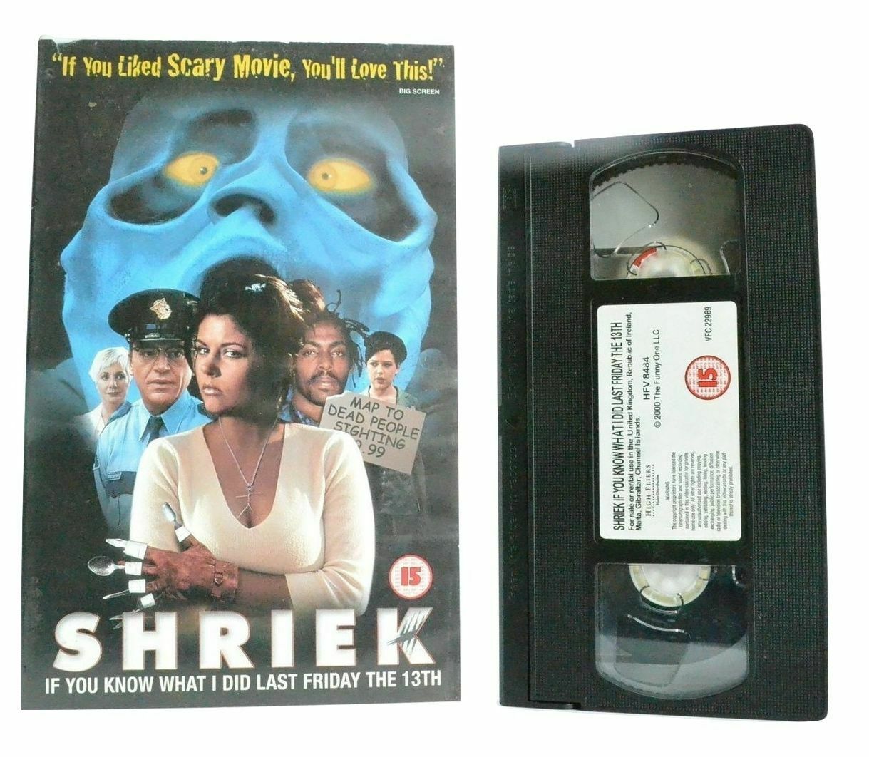 Shriek If You Know What I Did Last Friday The 13th: Slasher Parody - Pal VHS-