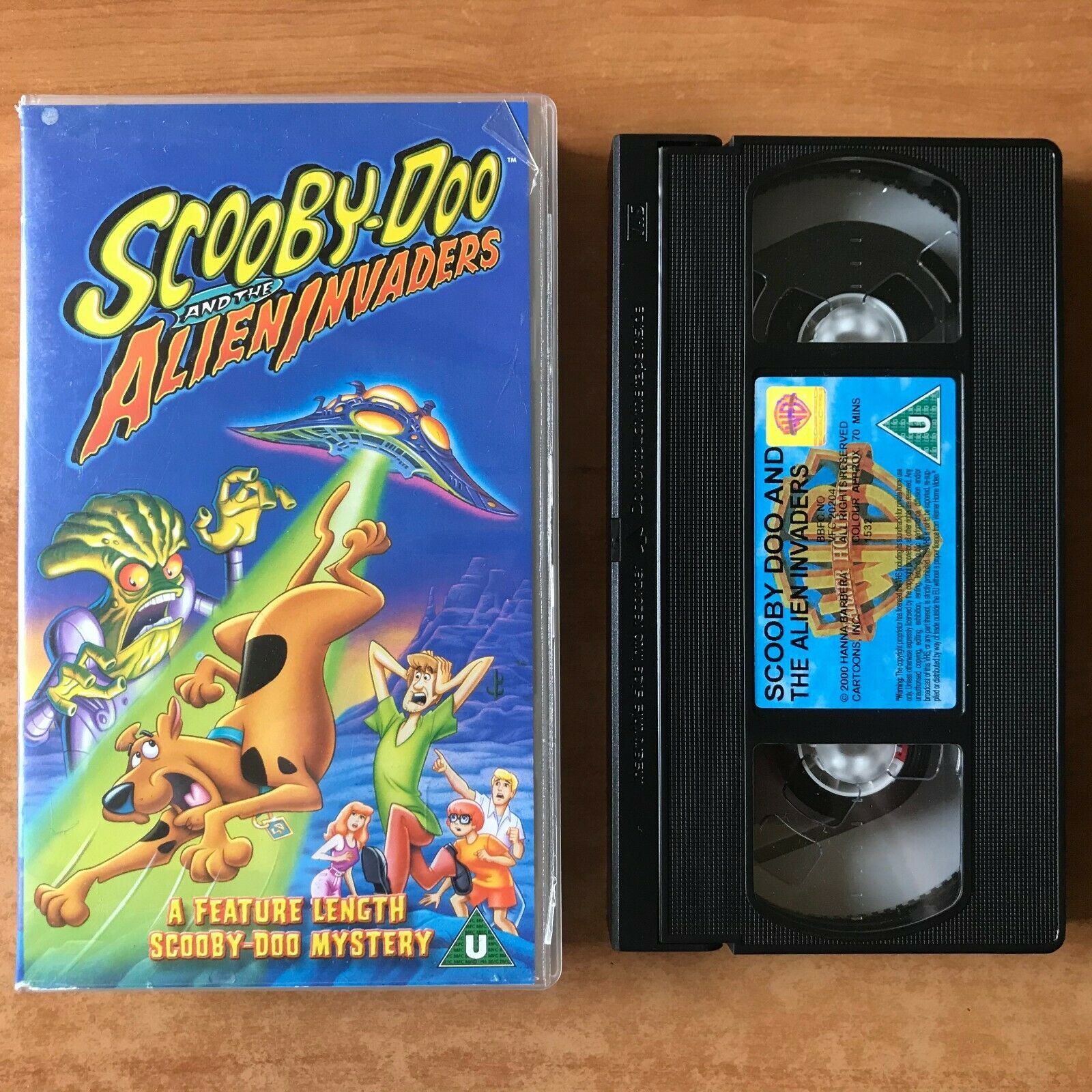Scooby-Doo And The Alien Invaders - Animated [Jennifer Love Hewitt] Kids - VHS-