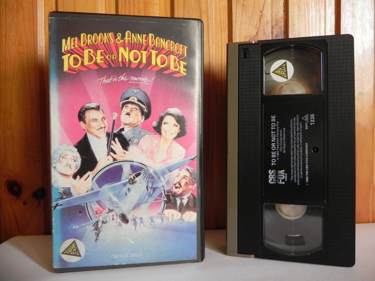 To Be Or Not To Be - CBS/FOX - Comedy - Pre-cert - Mel Brooks - Pal VHS-