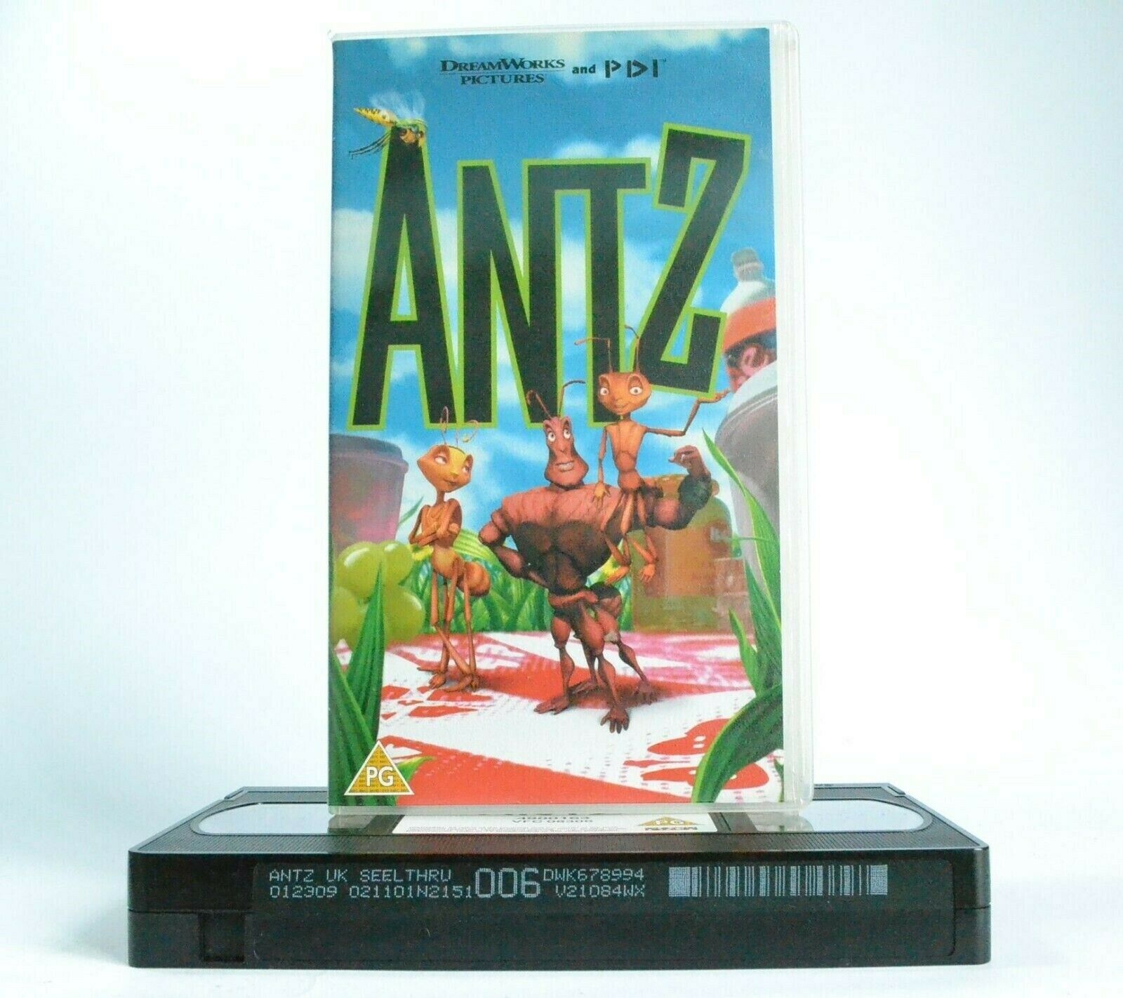Antz: Dreamworks (2001) - Computer/Animated Adventure Comedy - Children's - VHS-