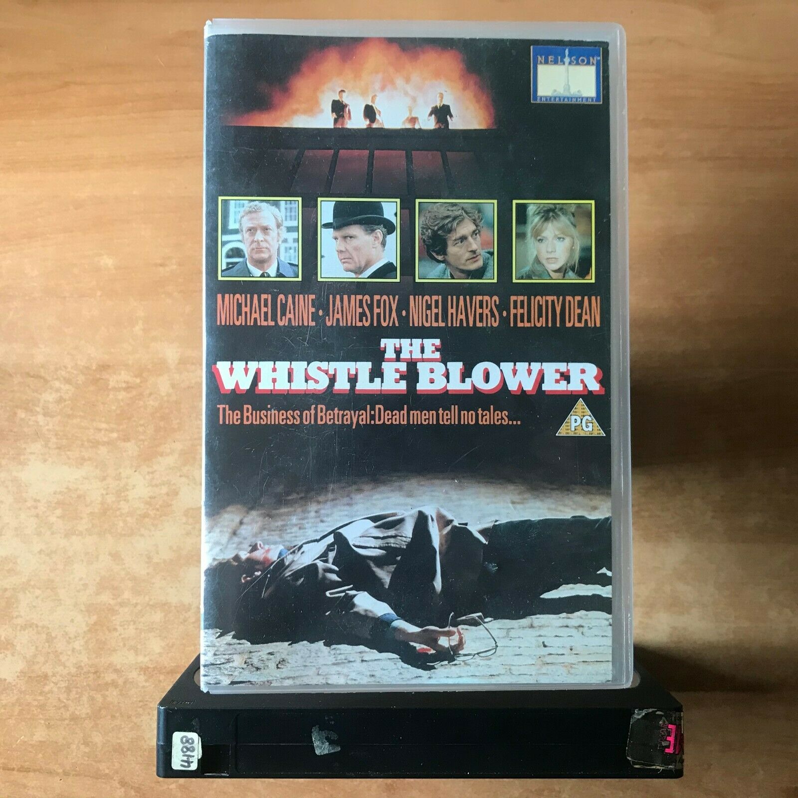 The Whistle Blower (1986); [John Hale] Thriller; Large Box - Michael Caine - VHS-
