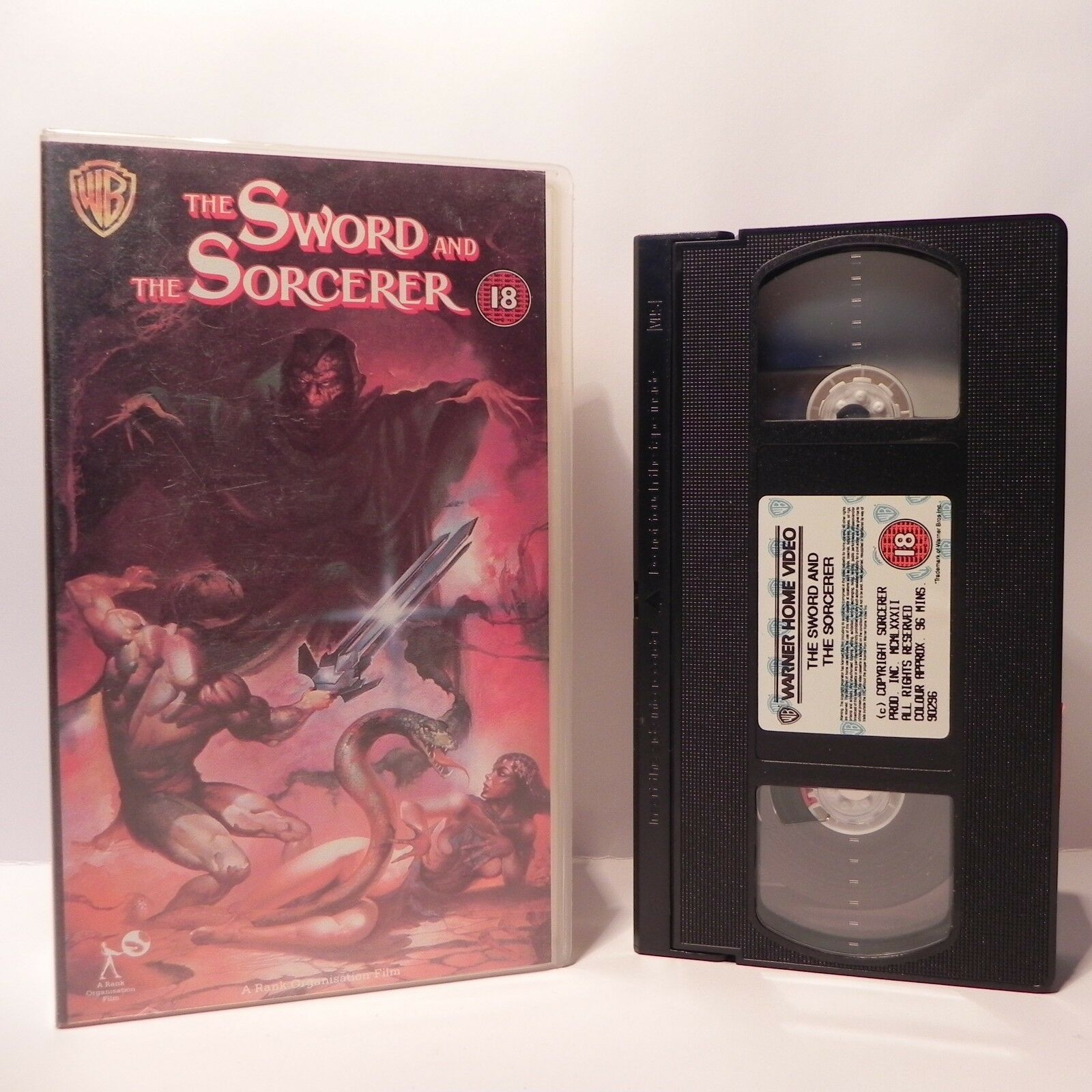 The Sword And The Sorcerer: 3-Bladed Swordplay - (1982) Medieval Fantasy - VHS-