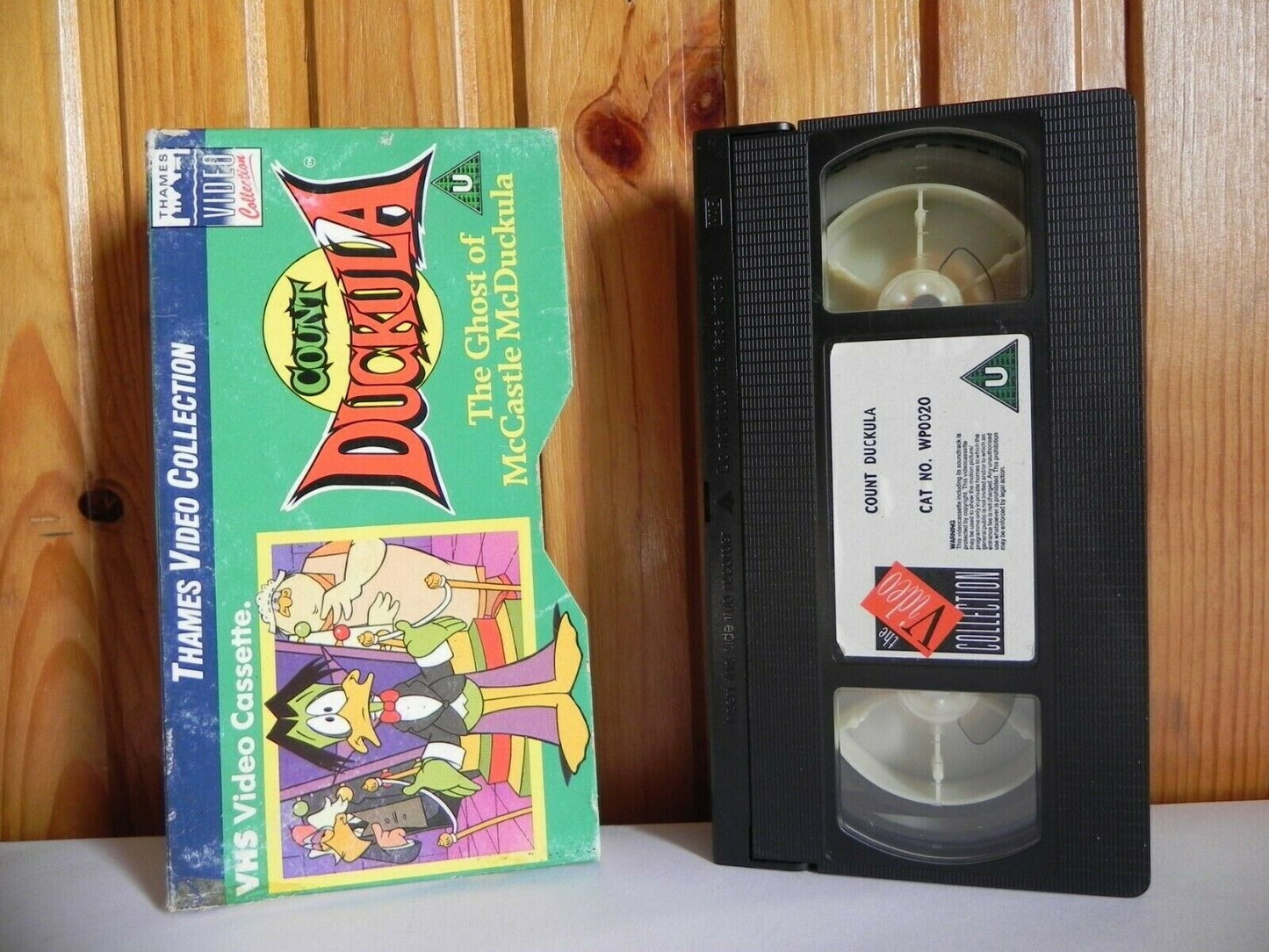 Count Duckula - Thames Video - Carton Box - Animated - Retro 80's - Kids - VHS-