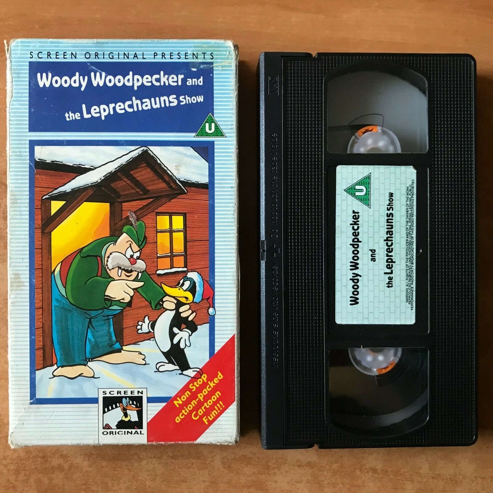 Woody Woodpecker And The Leprechauns Show; [Carton] Animated - Kids - Pal VHS-