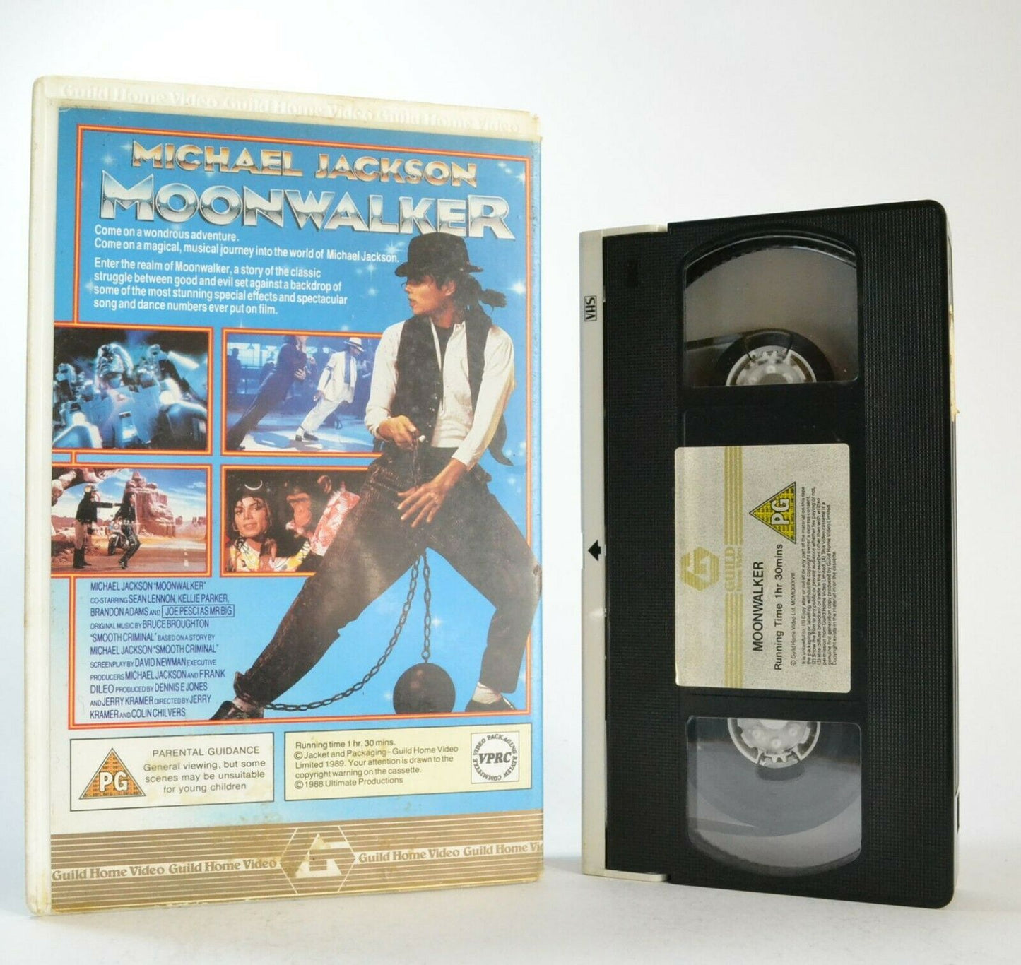 Moonwalker: A Movie Like No Other - Large Box - Musical - Michael Jackson - VHS-
