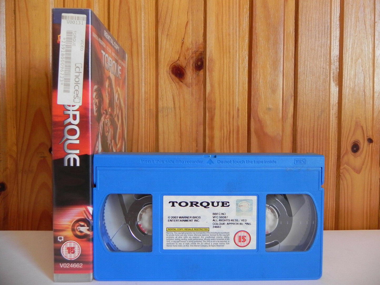 Torque - Warner - Action - Ice Cube - Monet Mazur - Large Box - Pal VHS-