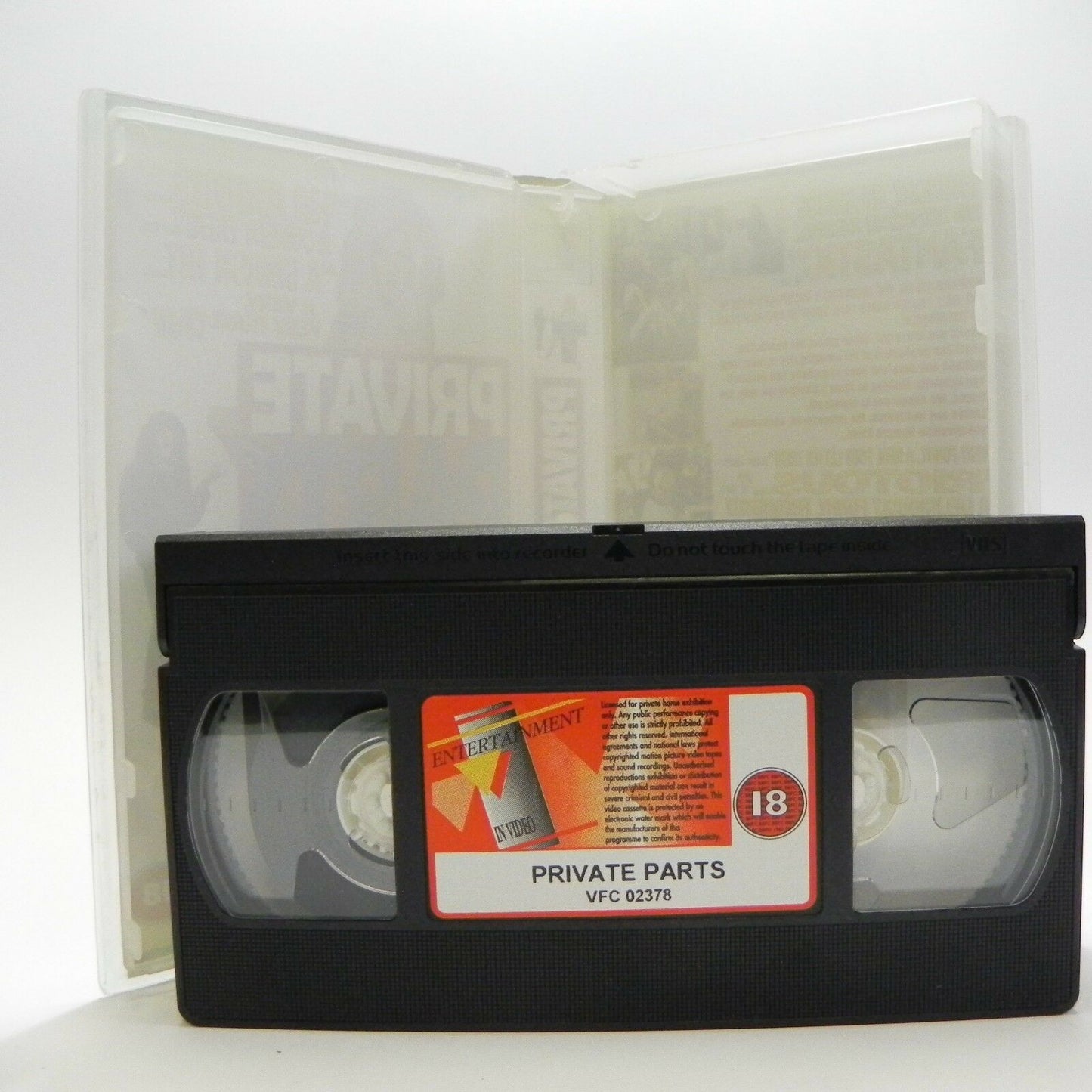 Private Parts: (1997) Biography - Howard Stern Story - Comedy/Drama - Pal VHS-