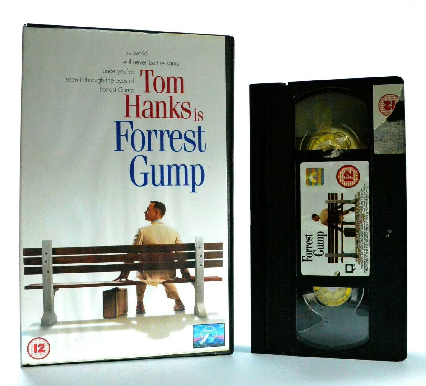 Forrest Gump: Based On W.Groom Novel - Comedy/Drama - Large Box - T.Hanks - VHS-