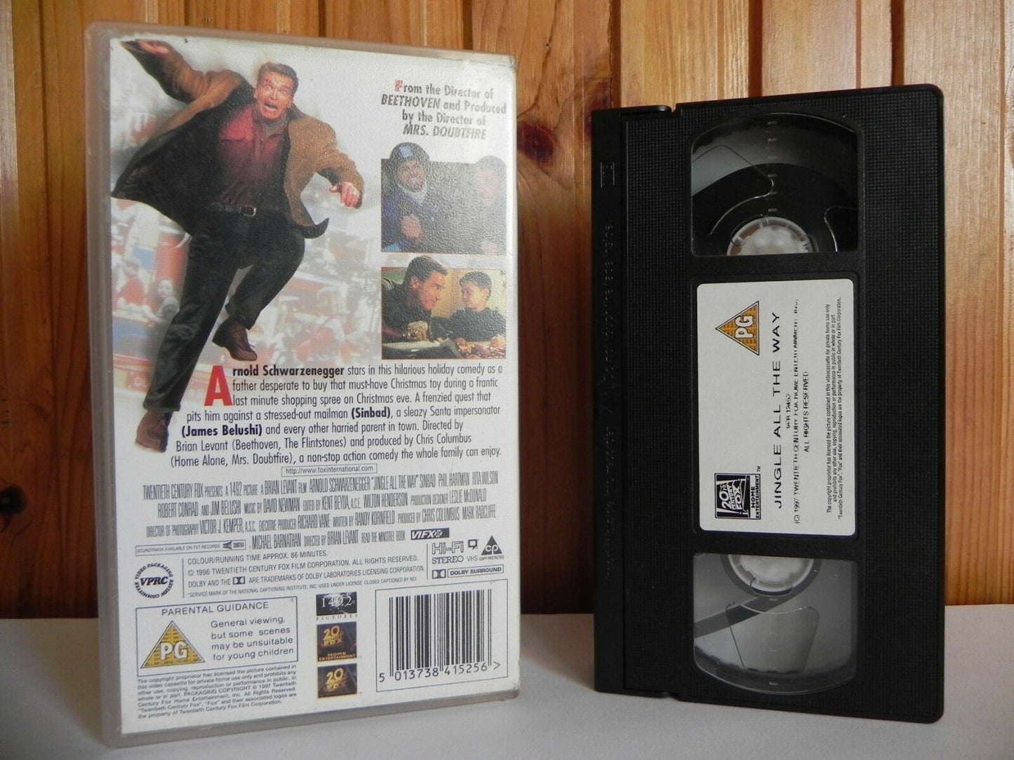 Jingle All The Way - 20th Century Fox - Comedy - Arnold Schwarzenegger - Pal VHS-