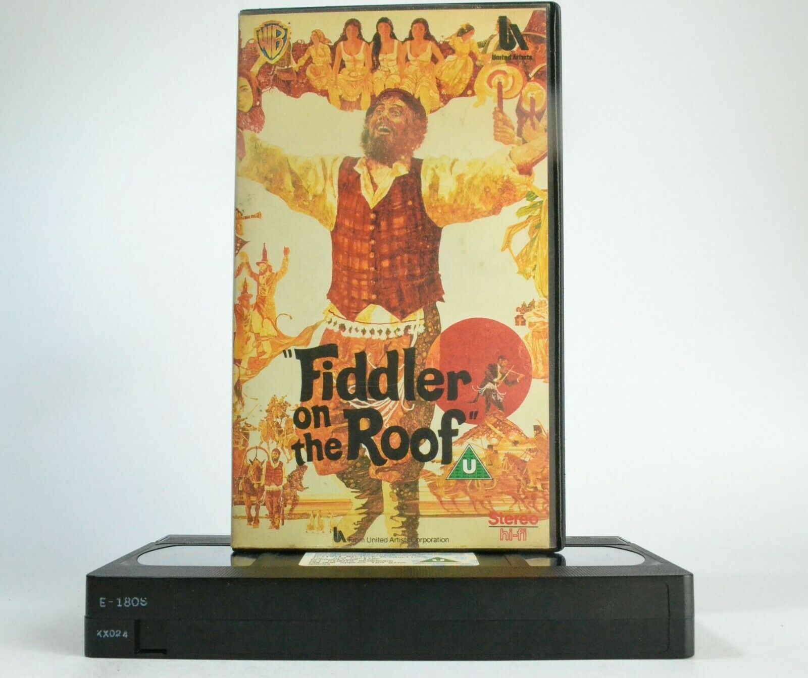 Fiddler On The Roof (1971): (1988) Warner Release - Musical Comedy Drama - VHS-