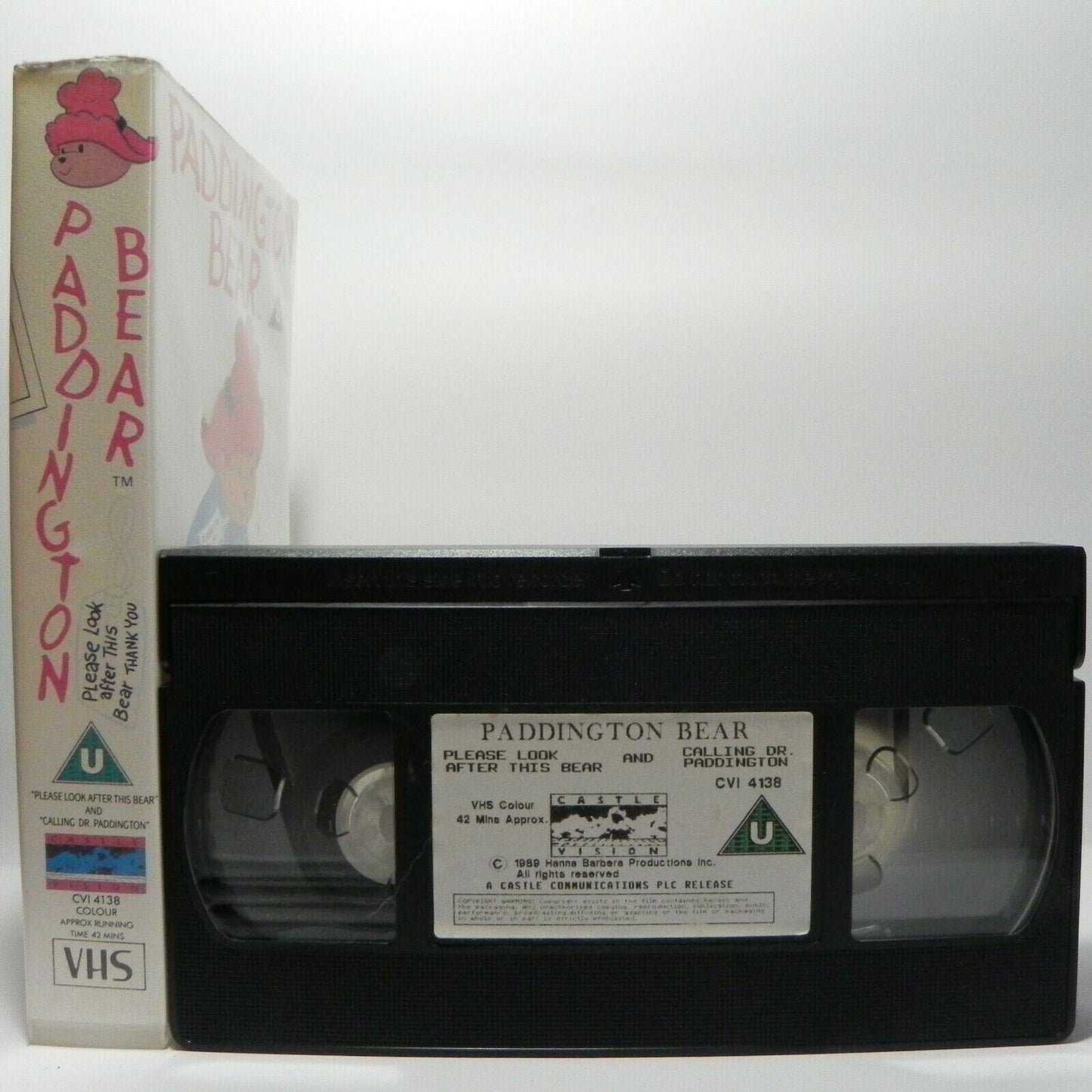 Paddington Bear: Please Look After This Bear - Classic Animation - Kids - VHS-