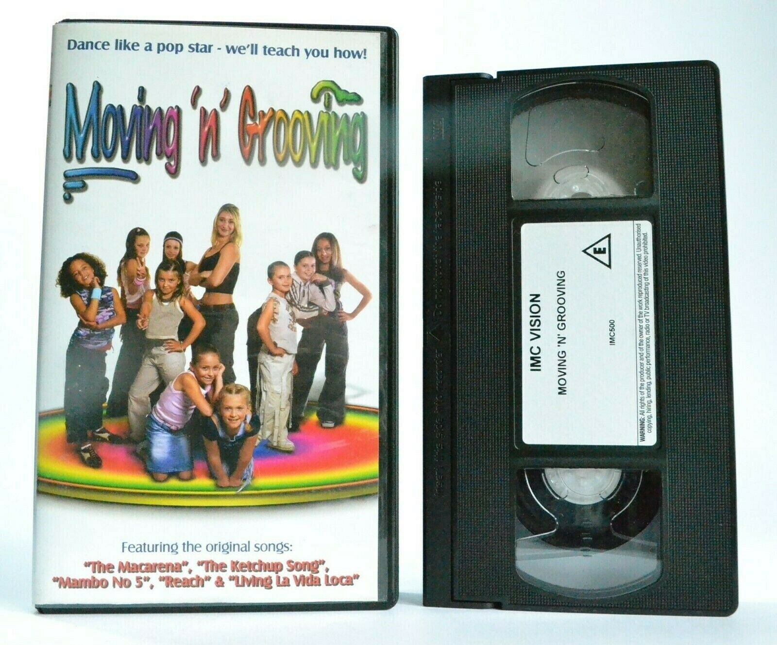 Moving 'N' Grooving: Dance Like A Pop Star - Lucy Knight - Dance Lessons - VHS-
