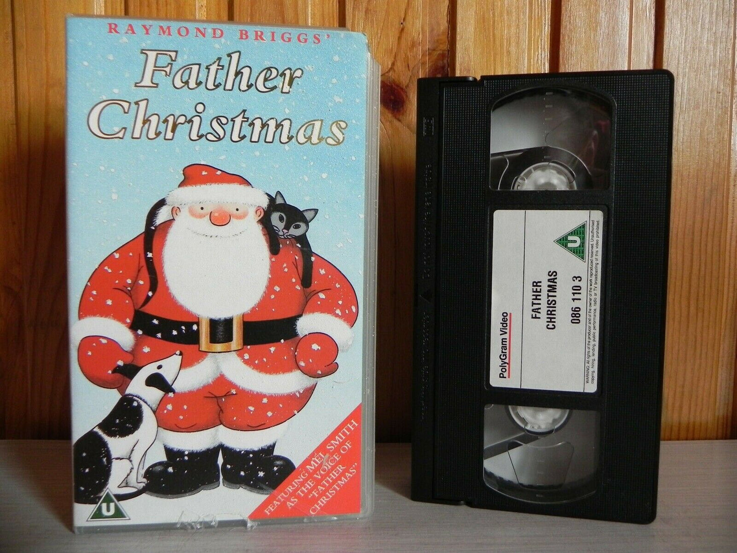 Father Christmas: Festive Santa Children's Animation - Raymond Briggs - Pal VHS-