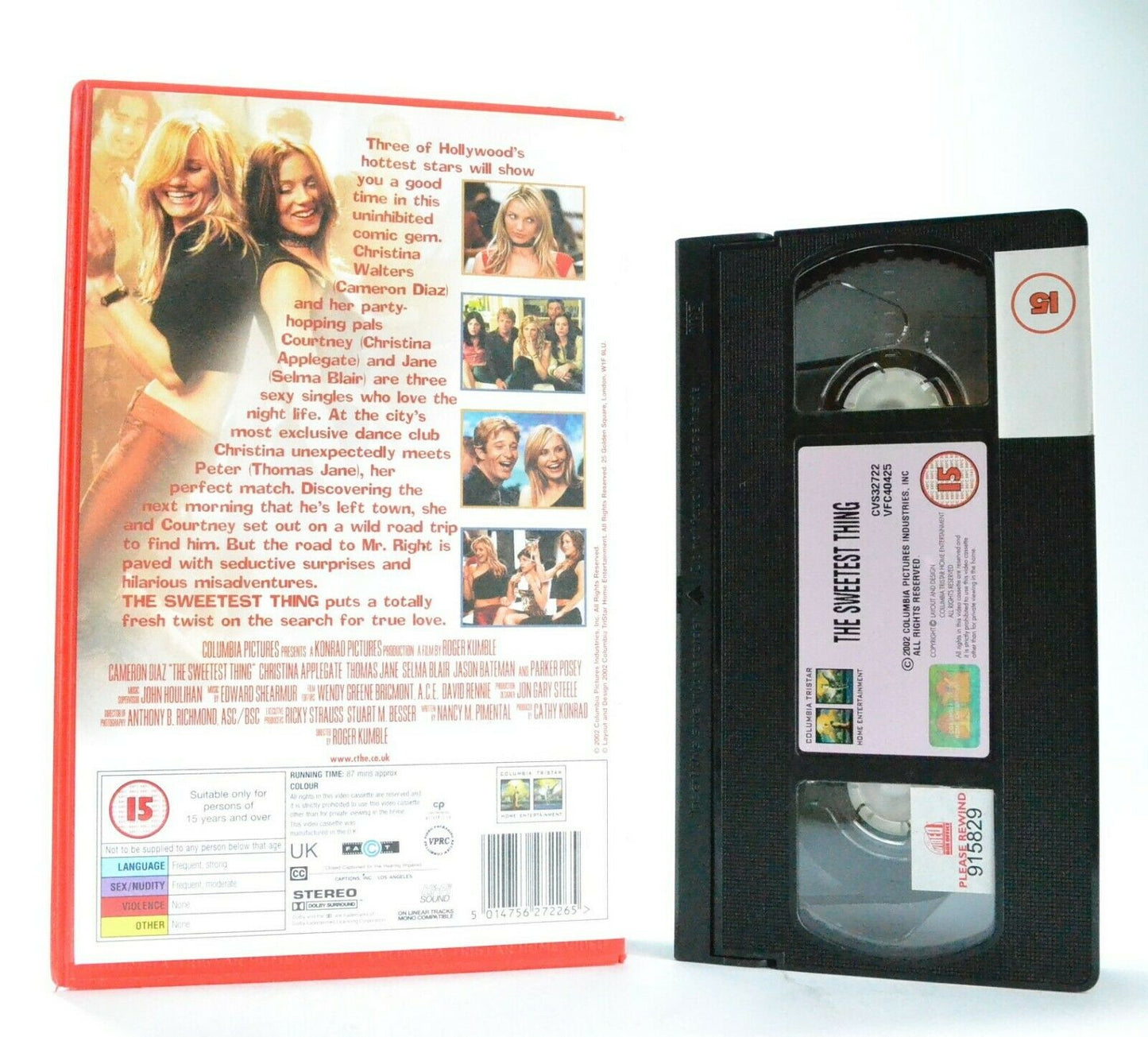 The Sweetest Thing: Romantic Comedy - Large Box - Swinging Singles Market - VHS-