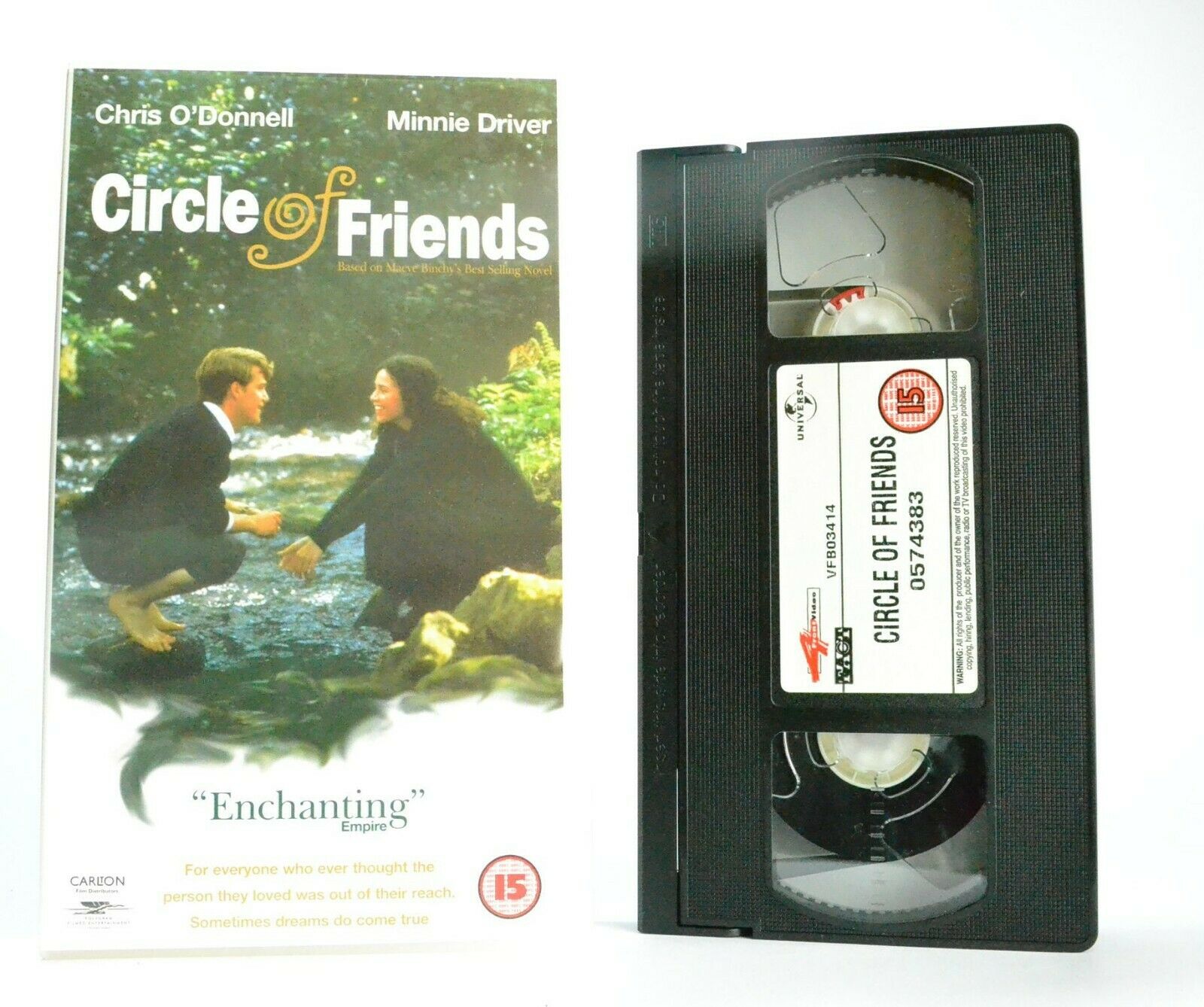 Circle Of Friends: Based On M.Binchy Novel - Romance/Drama - C.O'Donnell - VHS-