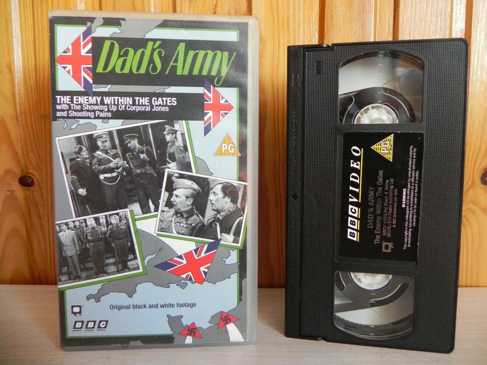 Dad's Army - The Enemy Within The Gates - BBC - Three Episodes - Pal VHS-