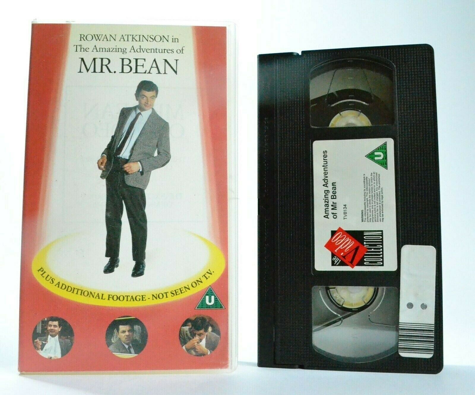 The Amazing Adventures Of Mr.Bean: Pilot Episode - Comedy - Children's - VHS-