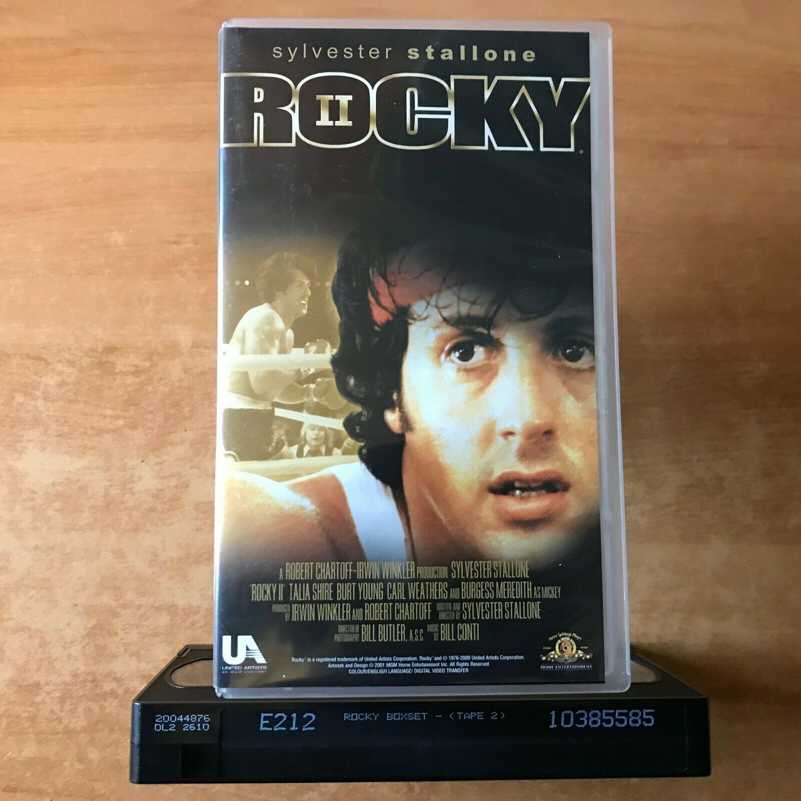 Rocky 2 / 3: Ultimate Boxing Action - Sport Drama - Sylvester Stallone - Pal VHS-