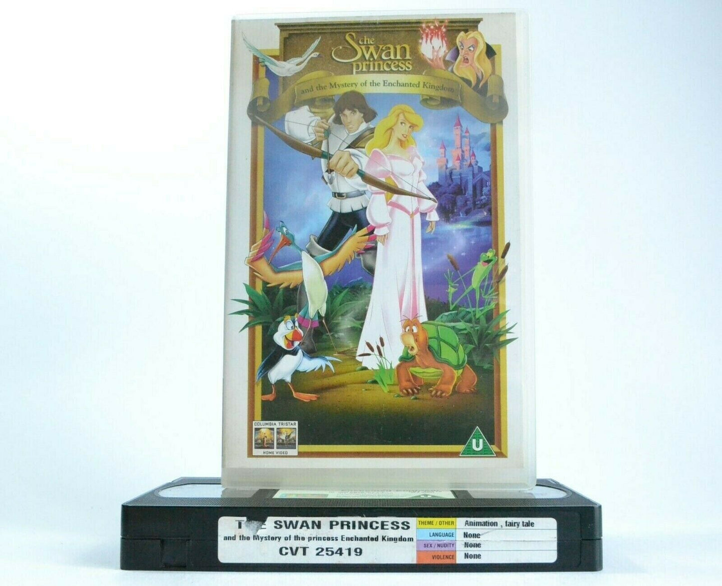 The Swan Princess And The Mystery Of Enchanted Kingdom - Children's - Pal VHS-